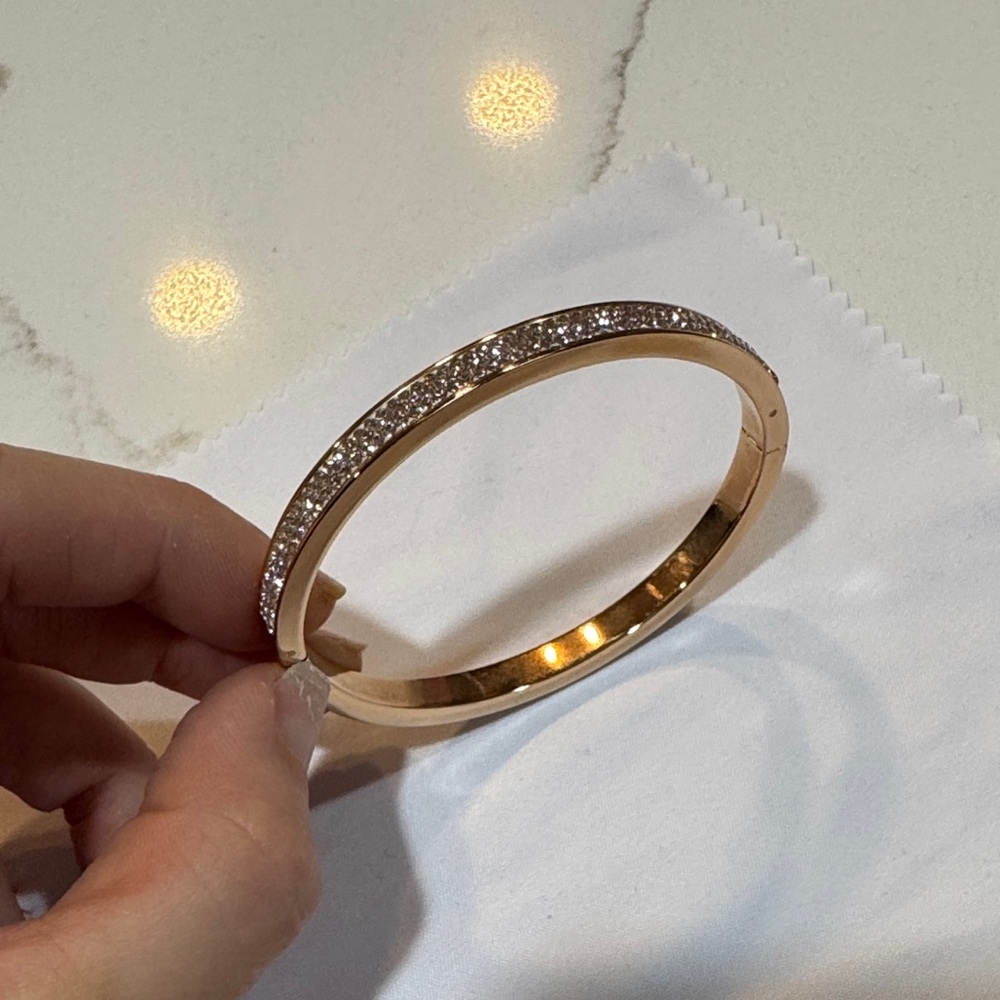 Henri Bendel Rose Gold Bangle Bracelet